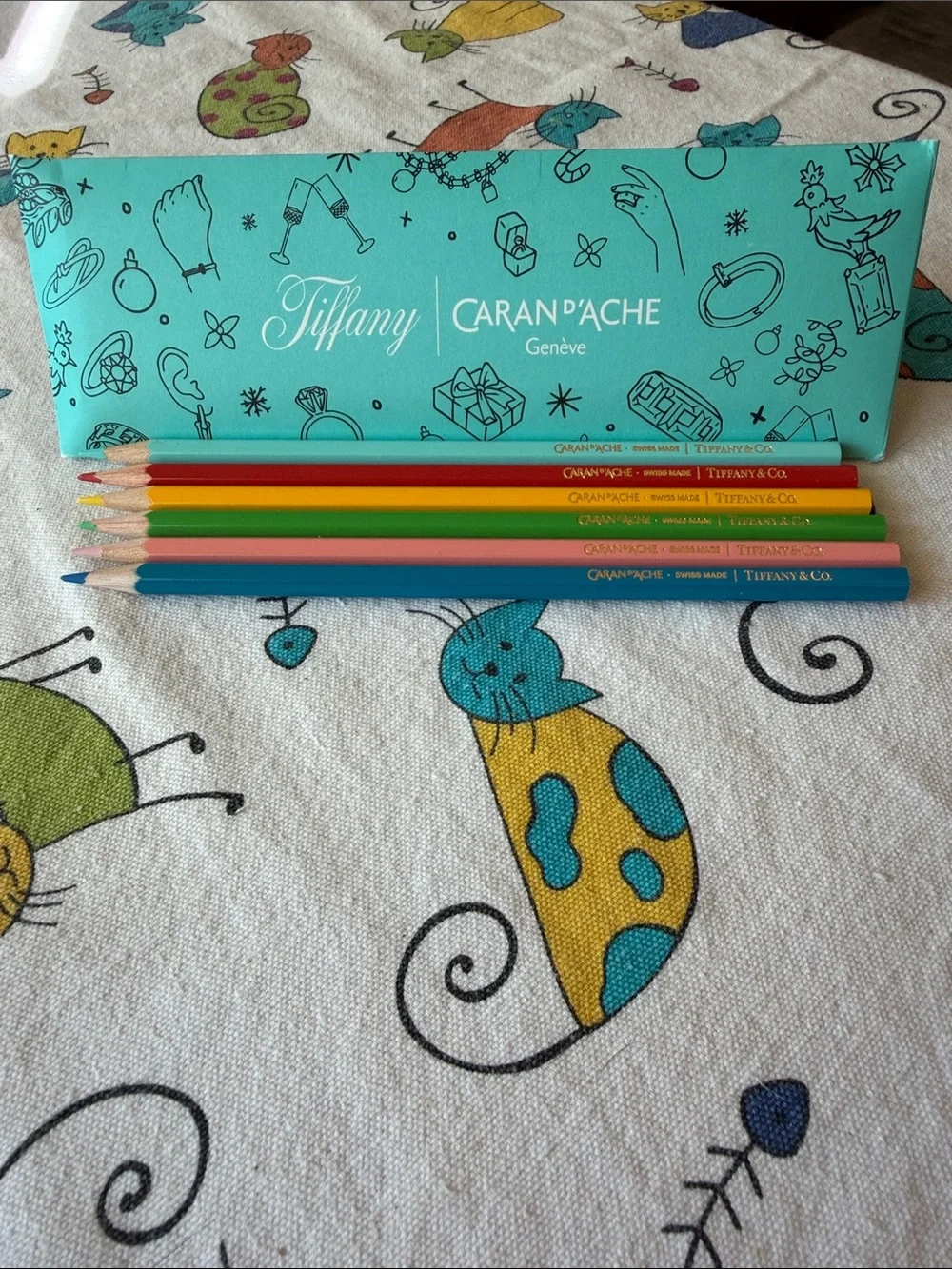 ✏️ 🩵✏️ Tiffany x Caran d'Ache Pencil/Accessory ✏️ 🩵✏️ NWOT ✏️🩵✏️